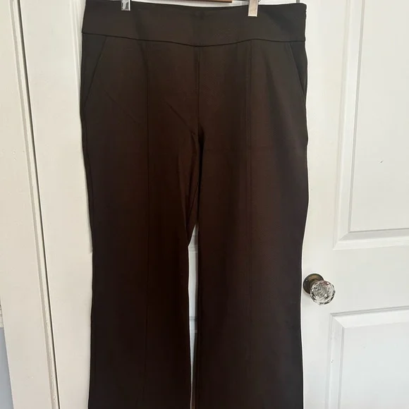 CAbi Academy Wide Leg Trousers Structured Minimalist Design - Picture 7 of 8